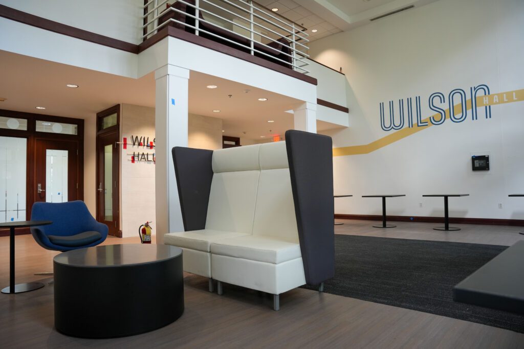 Wilson Hall lobby renovations