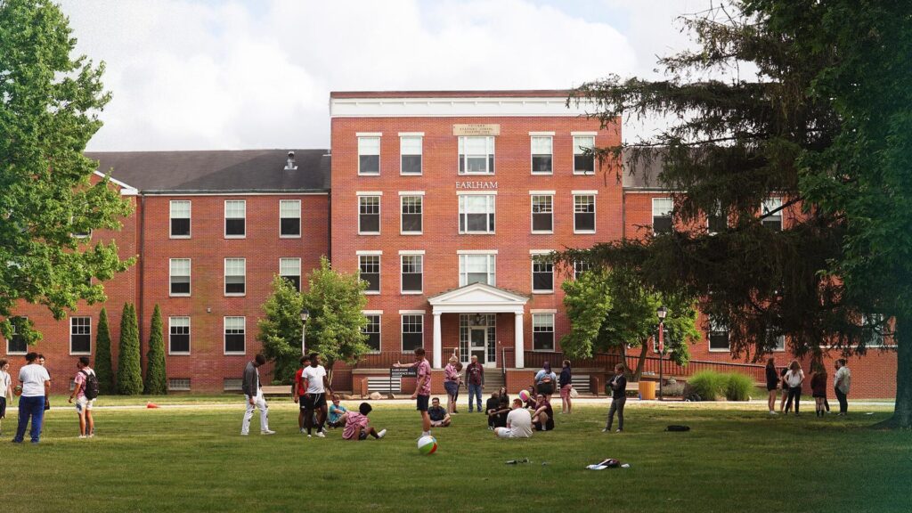 Students on The Heart