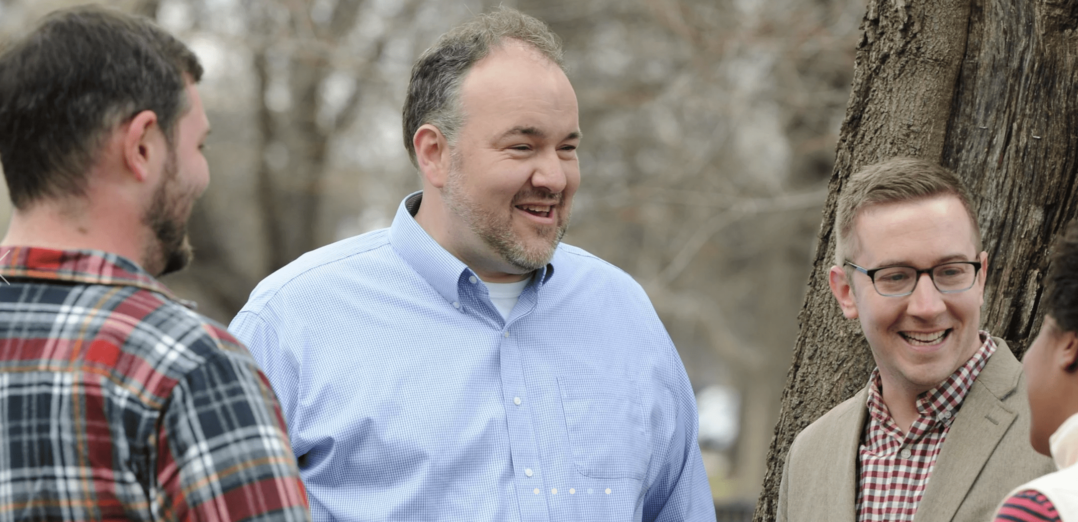 Luke Clippinger with Baltimorians