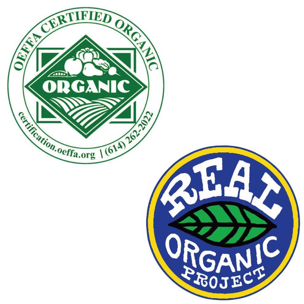 Miller Farm Certification Logos