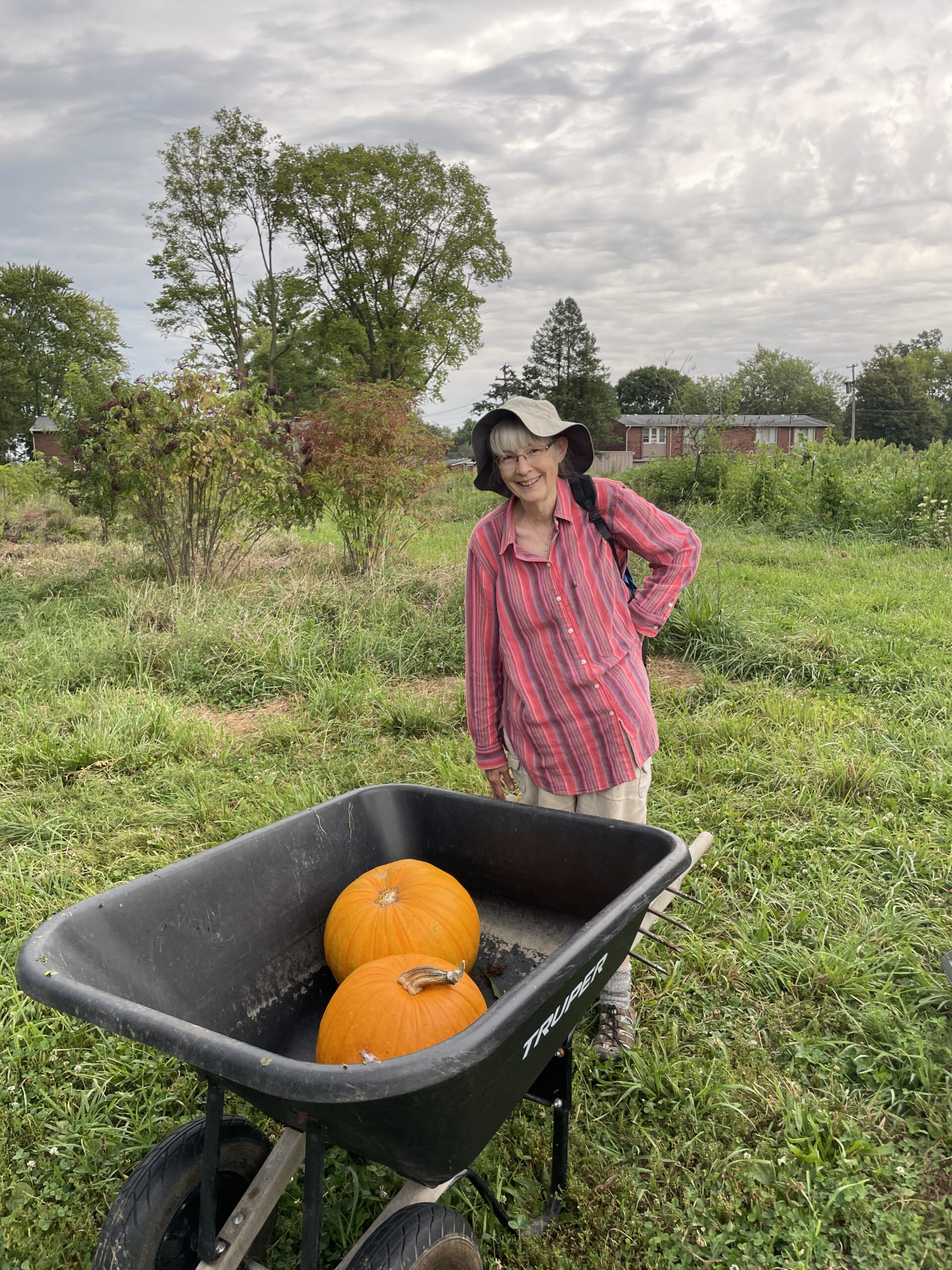 Member of Earlham at Miller Farm's Community Garden