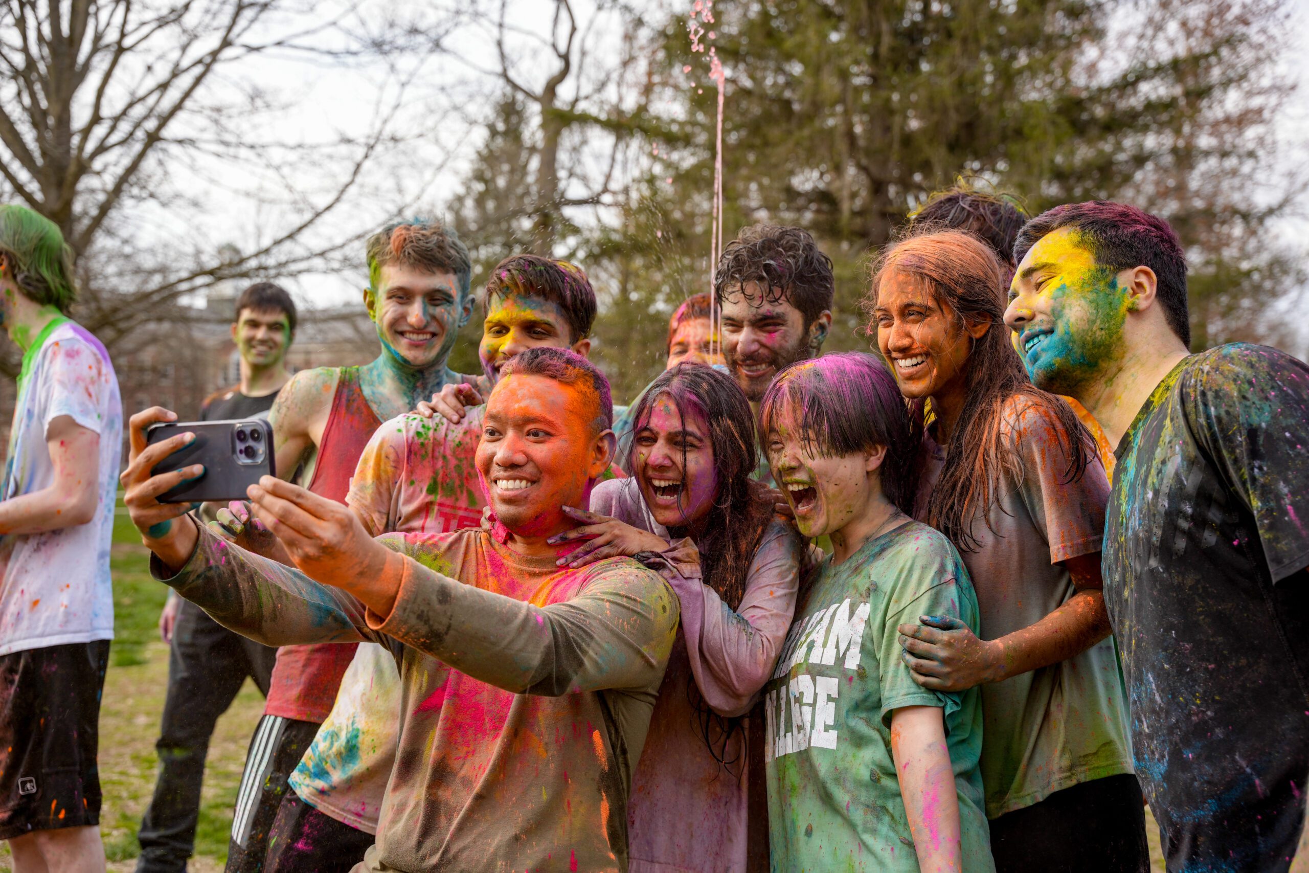 Earlham's commencement ceremony.