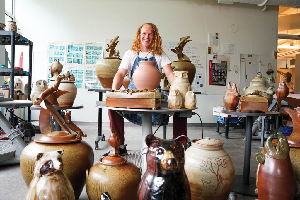 Nathan Peck in the grasslands